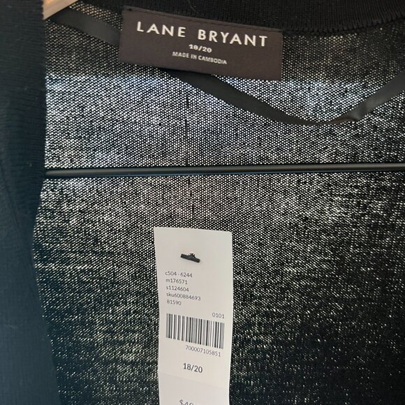 Black Lane Bryant Cardigan - Picture 2 of 4